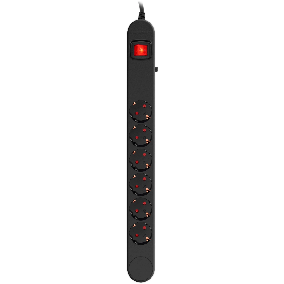 Сетевой фильтр Ippon NF-EU-1.8-10 Black