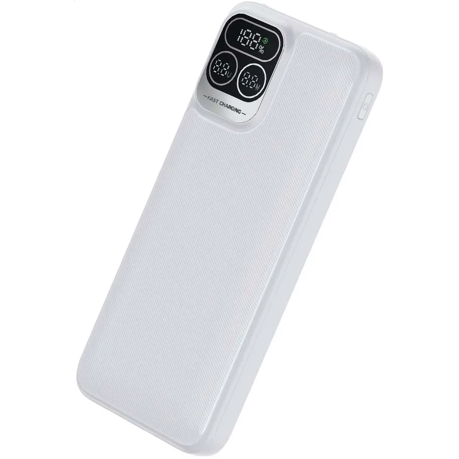 Внешний аккумулятор Perfeo Powerbank Atomic Age 10000mAh White - PF_E1473
