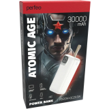 Внешний аккумулятор Perfeo Powerbank Atomic Age 30000mAh White (PF_E1477)