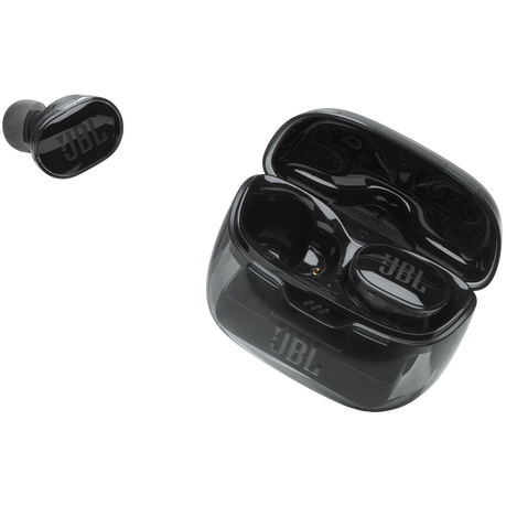 Гарнитура JBL Tune Buds Ghost Black - JBLTBUDSGBLK/CN - фото 6