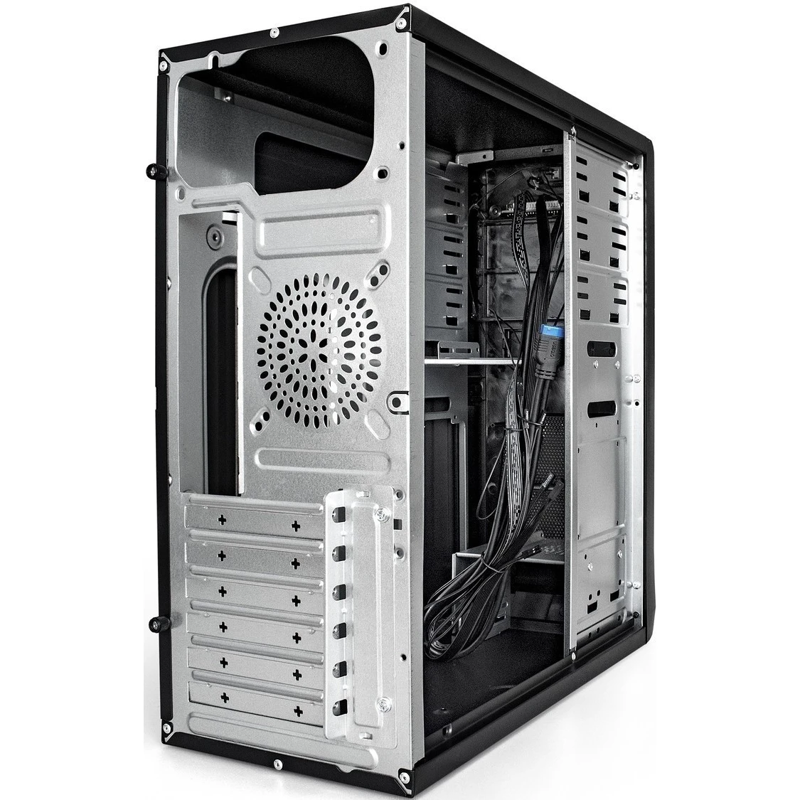 Корпус ExeGate CP-603 350W Black - EX278390RUS - фото 2