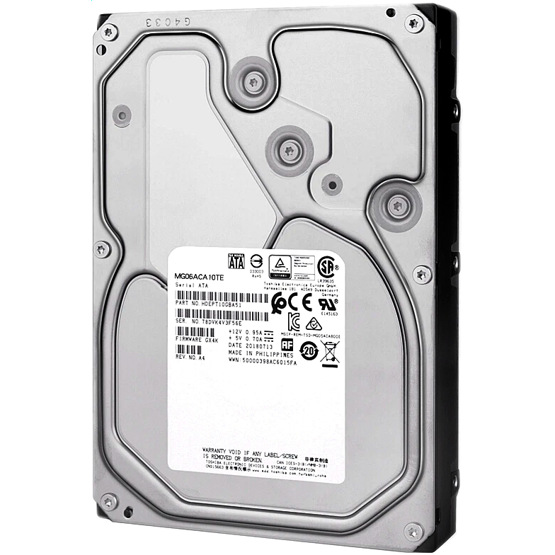 Жёсткий диск 10TB SATA-III Toshiba Enterprise (MG06ACA10TE)