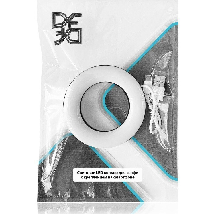 Вспышка для смартфона DF LED-02 Black - фото 4