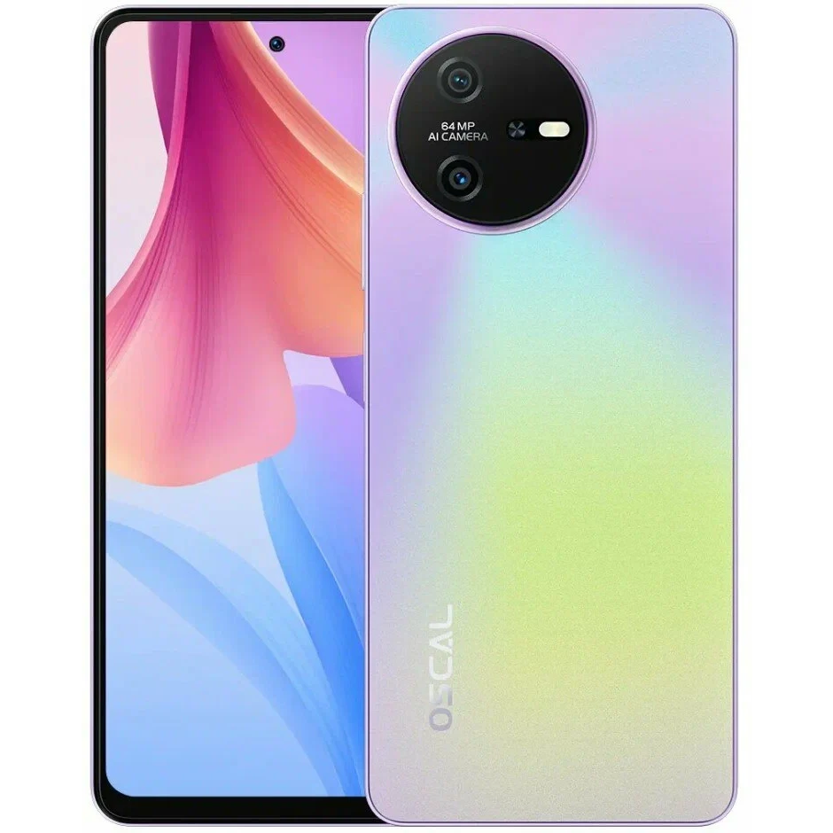 Смартфон Oscal Tiger 12 12/256Gb Purple - 6931548315483