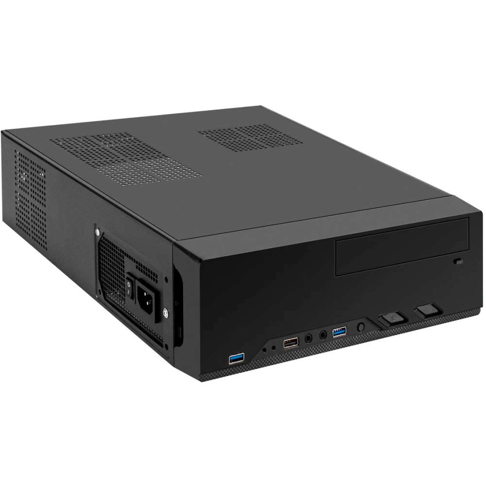 Корпус ExeGate MI-208U2 Black - EX296292RUS - фото 2