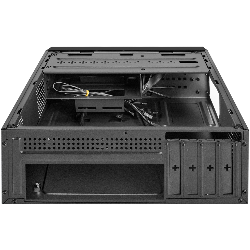 Корпус ExeGate MI-208U2 Black - EX296292RUS - фото 4
