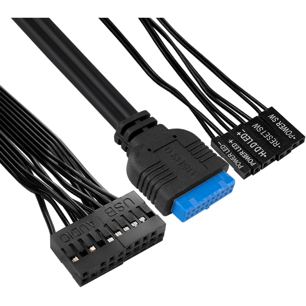 Корпус ExeGate MI-208U2 Black - EX296292RUS - фото 5