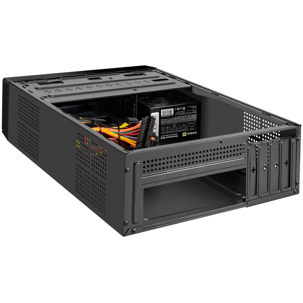 Корпус ExeGate MI-208U2 350W Black - EX296295RUS - фото 3