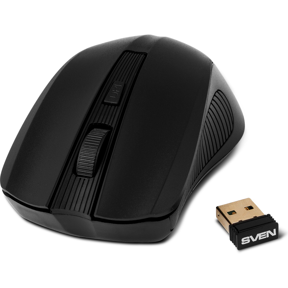 Мышь Sven RX-400W Black - SV-014674 - фото 2