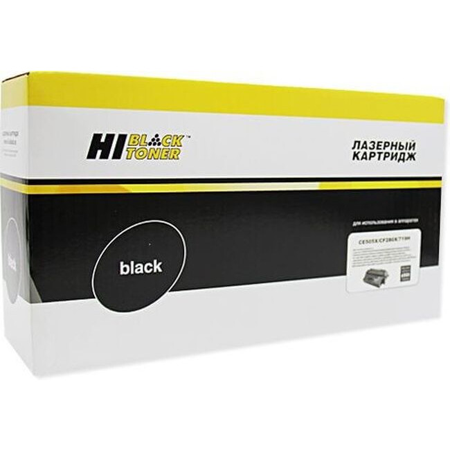 Картридж Hi-Black CE505X/CF280X/CRG-719 Black