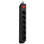Сетевой фильтр Sven Optima Black 6 розеток 1.8м - SV-021016