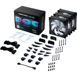 Вентилятор для корпуса Phanteks D30 DRGB PWM 140mm Black (3 шт.) (PH-F140D30_DRGB_PWM_BK01_3P)