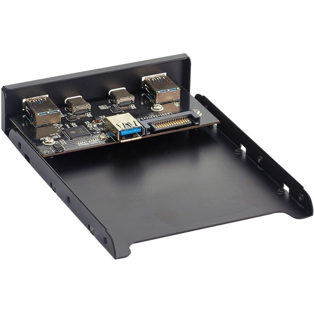 Передняя панель портов ExeGate U3H-619 - EX280448RUS - фото 2