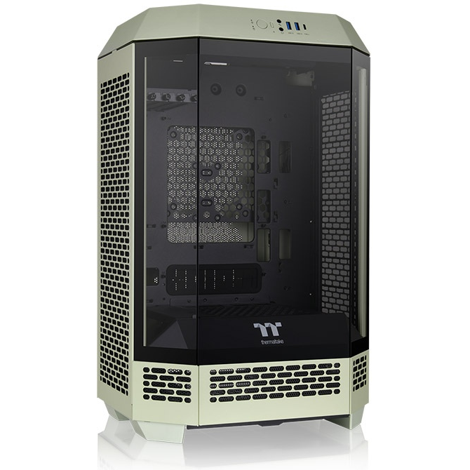 Корпус Thermaltake The Tower 300 Matcha Green (CA-1Y4-00SEWN-00) - фото 2