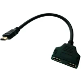 Разветвитель HDMI (M) - 2x HDMI (F), Espada EHDMIM2xHDMIF25