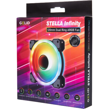 Вентилятор для корпуса GELID Stella Infinity - FN-STELLA-03 - фото 3