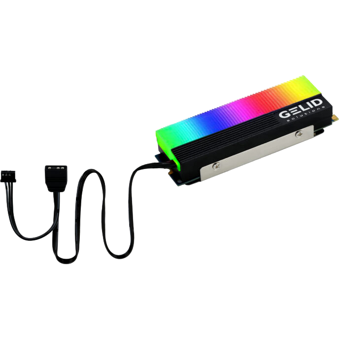 Радиатор для SSD M.2 GELID Glint ARGB - M2-RGB-01 - фото 5