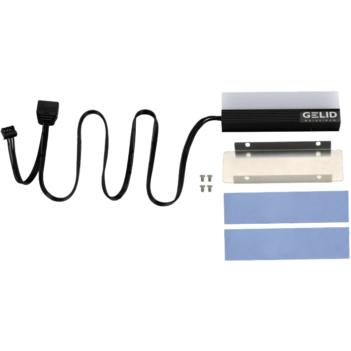 Радиатор для SSD M.2 GELID Glint ARGB - M2-RGB-01 - фото 6