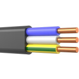 Силовой кабель ККЗ ВВВГ-Пнг(А)-LS 3x1,5 - 115 (бухта), 115м