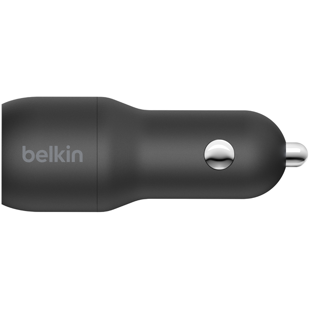 Автомобильное зарядное устройство Belkin BoostCharge Dual USB-A (CCD001BT1MBK) - фото 3
