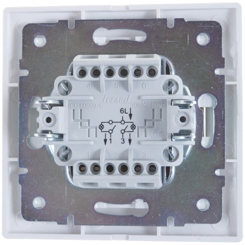 Выключатель LEZARD Mira 701-0202-112 - фото 3