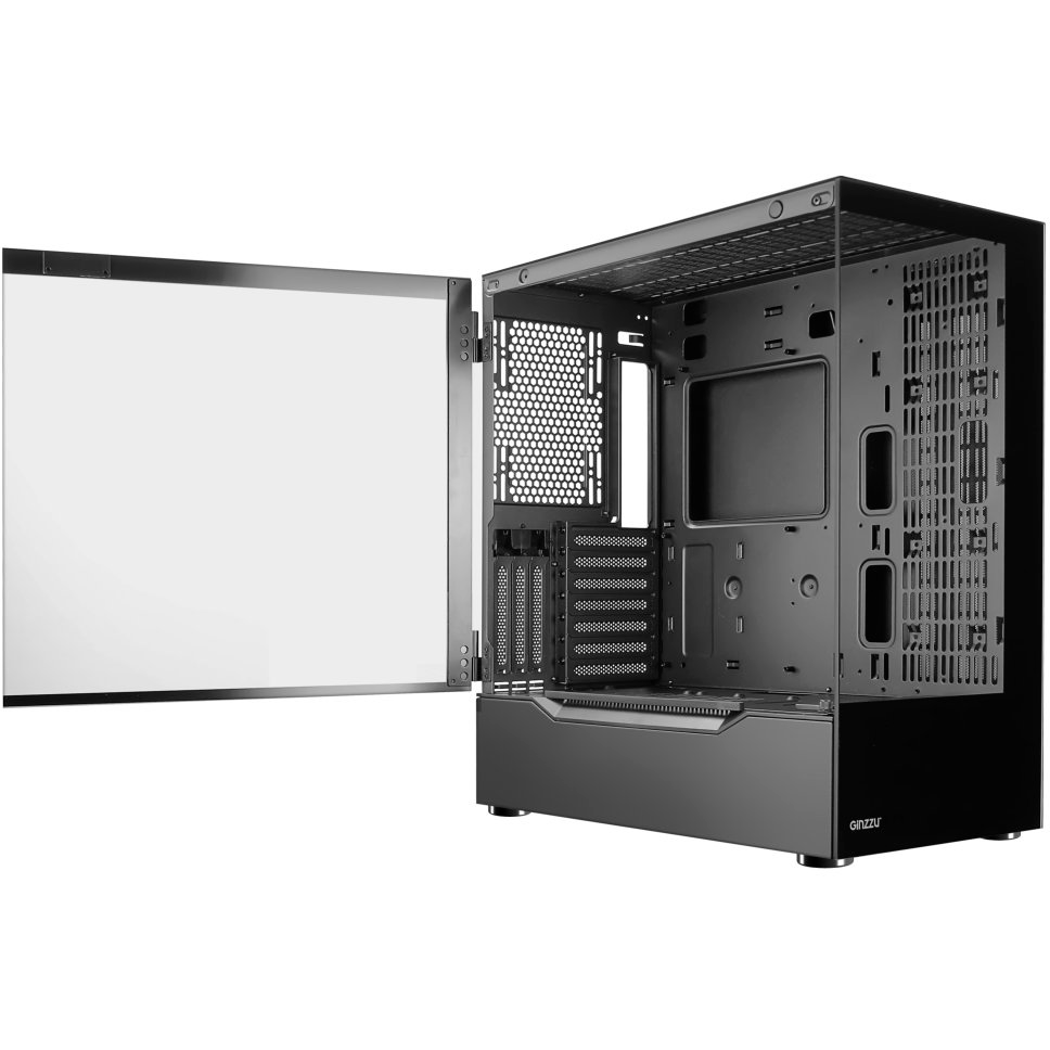 Корпус Ginzzu GL720 Black - фото 7