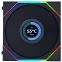 Вентилятор для корпуса Lian Li UNI Fan TL LCD 120 Black (3 шт.) - G99.12TLLCD3B.(00/R0)