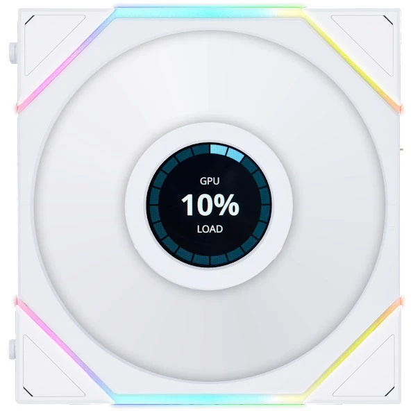 Вентилятор для корпуса Lian Li UNI Fan TL LCD 120 White (3 шт.) - G99.12TLLCD3W.(00/R0) - фото 2