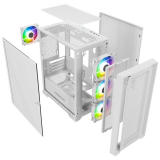 Корпус Powercase ByteFlow White (CAMBFW-A4)