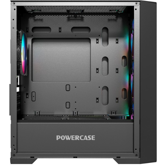 Корпус Powercase Mistral Micro X4B Black - CMMXB-L4 - фото 5