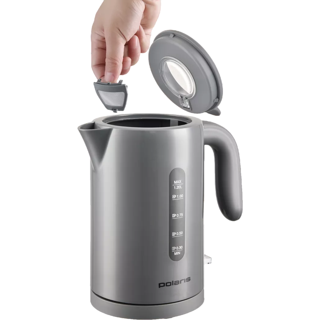Чайник Polaris PWK1220C Grey - PWK 1220C - фото 7