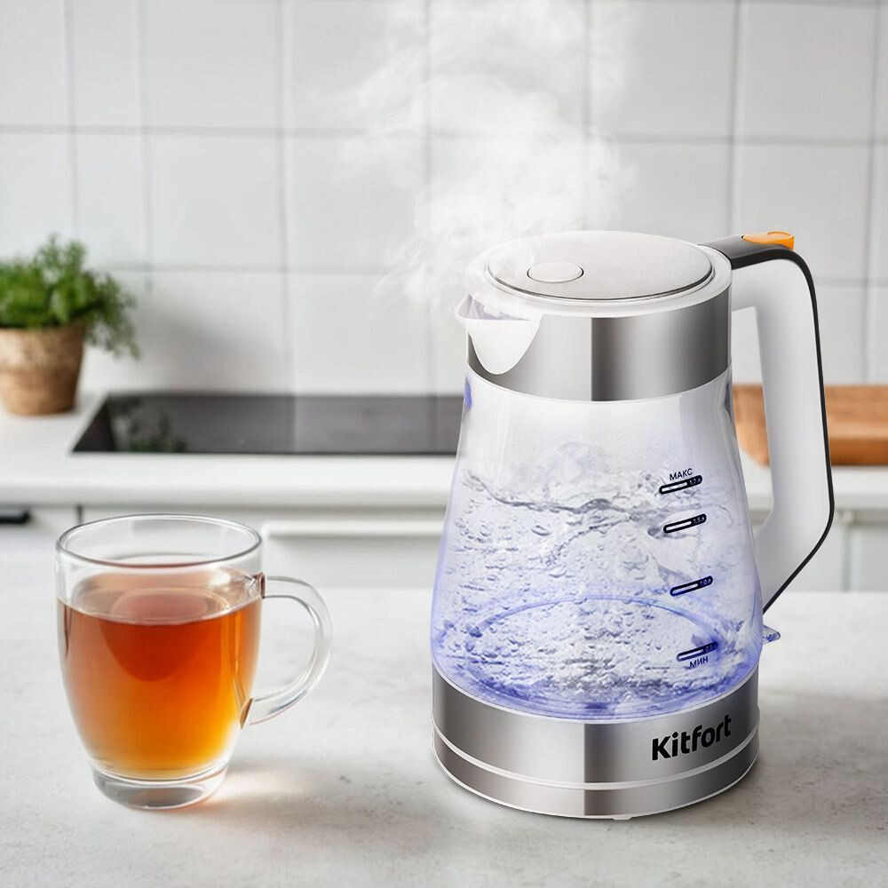 Чайник Kitfort KT-6626 - фото 4