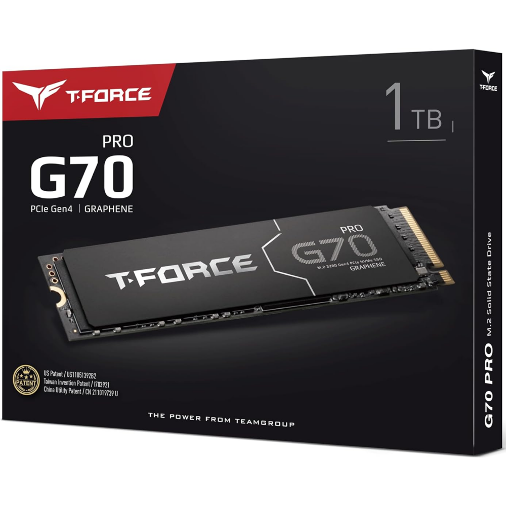 Накопитель SSD 1Tb Team T-Force G70 Pro (TM8FFH001T0C129) - фото 3