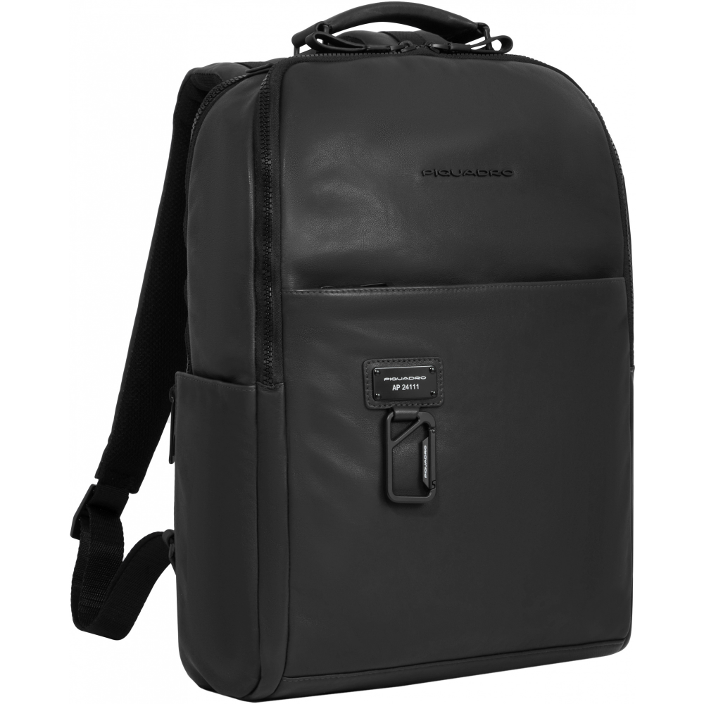 Рюкзак для ноутбука Piquadro Bike Laptop Backpack 15.6" Black (CA4818AP) - CA4818AP/N - фото 2