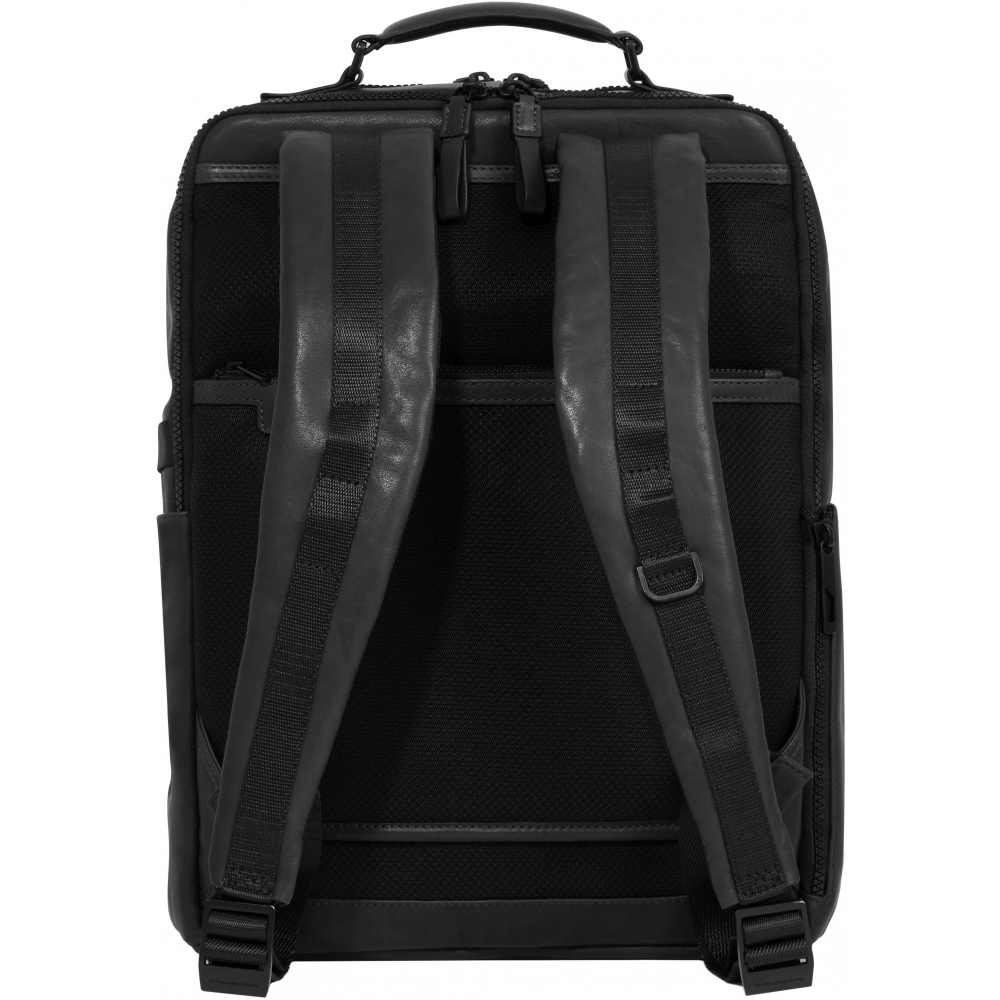 Рюкзак для ноутбука Piquadro Bike Laptop Backpack 15.6" Black (CA4818AP) - CA4818AP/N - фото 3