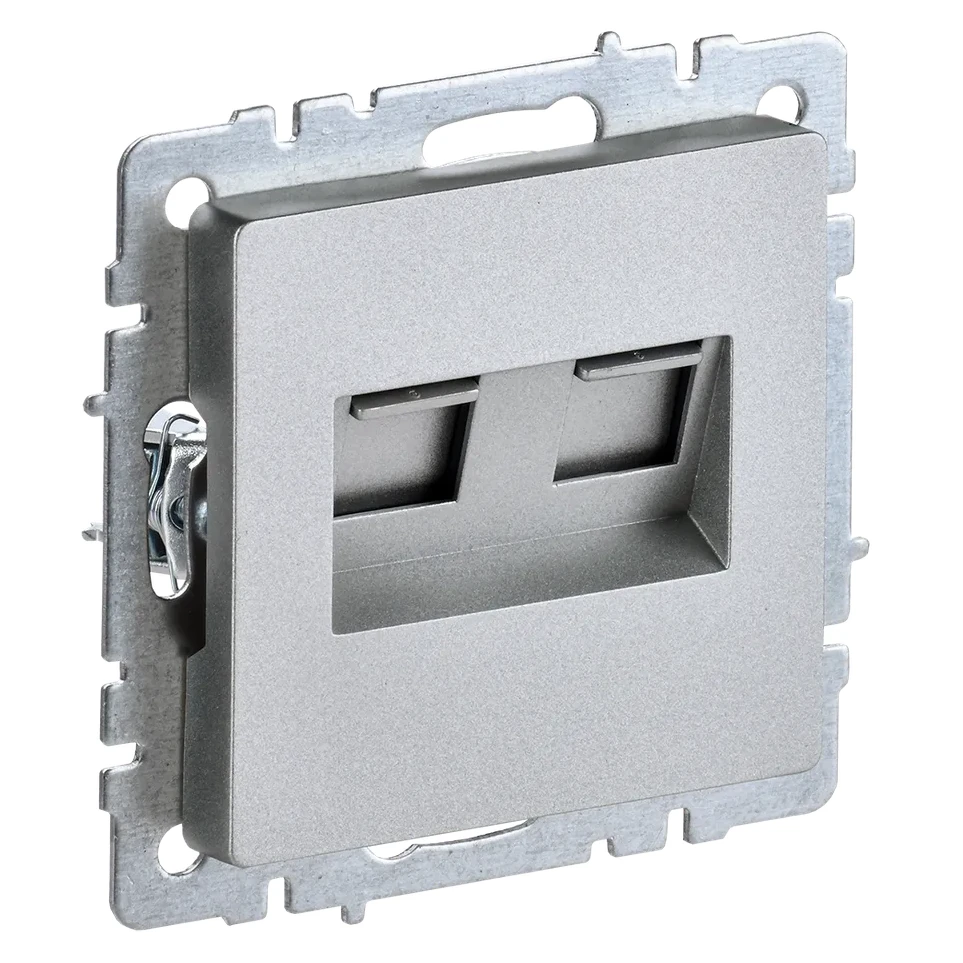 Розетка RJ-45 IEK BRITE BR-K20-1-K47