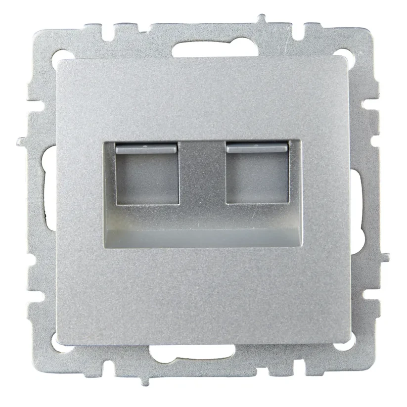 Розетка RJ-45 IEK BRITE BR-K20-1-K47 - фото 2