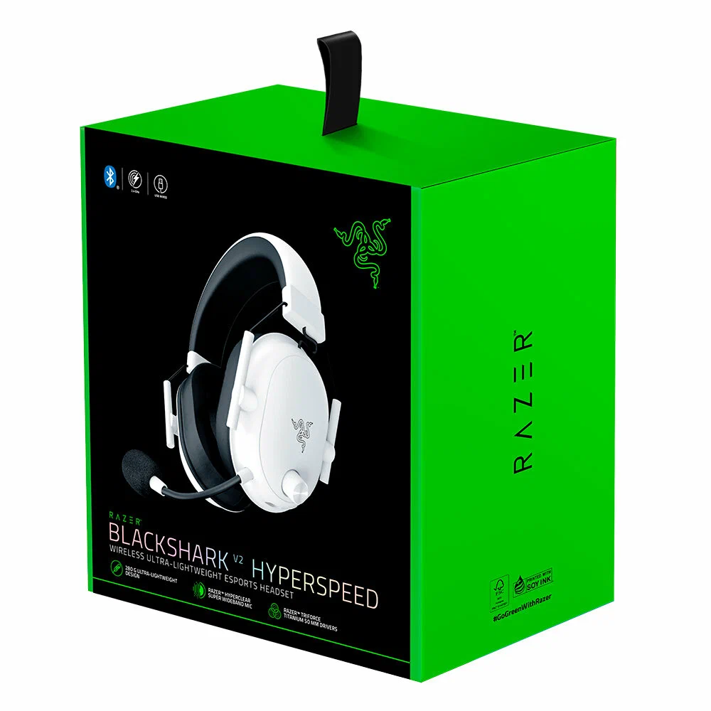 Гарнитура Razer Blackshark V2 HyperSpeed White - RZ04-04960200-R3M1 - фото 4