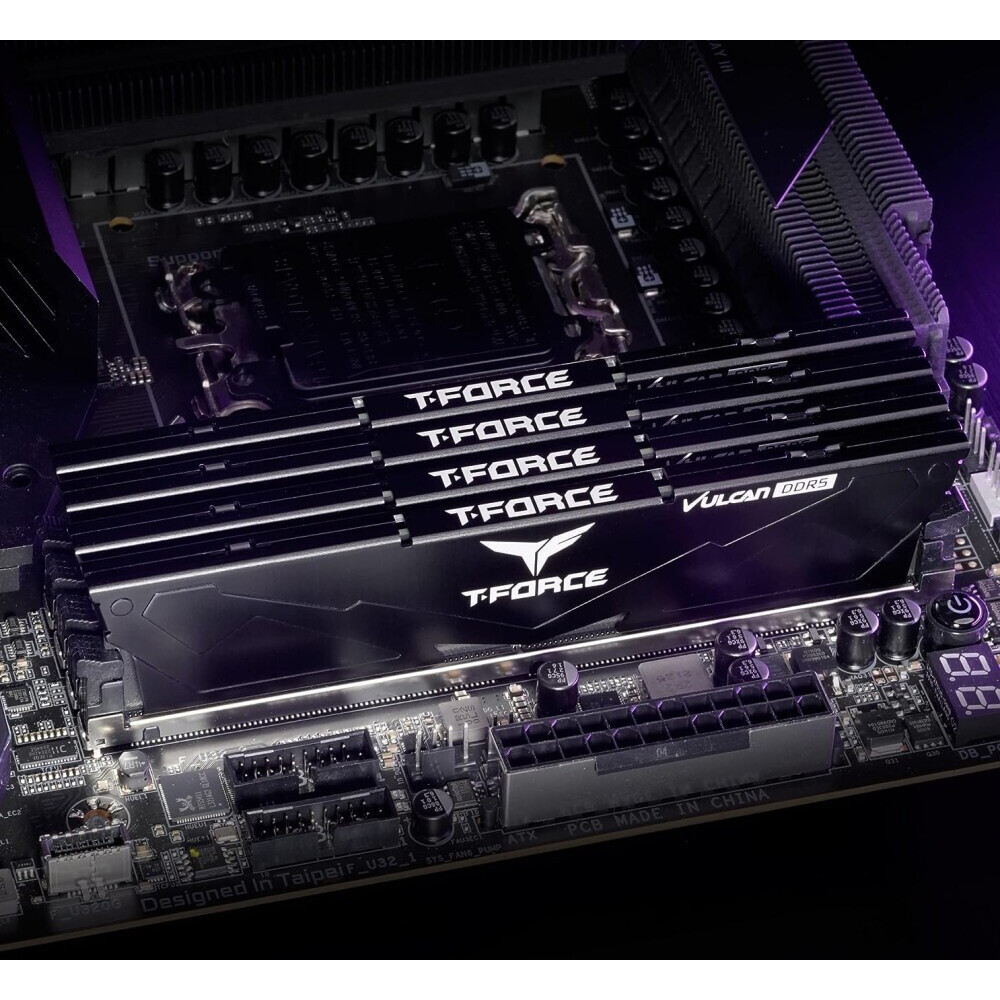 Оперативная память 32Gb DDR5 5600MHz Team T-Force Vulcan (FLBD532G5600HC36BDC01) (2x16Gb KIT) - фото 4