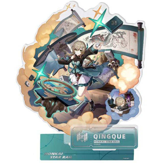 Фигурка miHoYo Honkai: Star Rail Character Standee Erudition Qingque