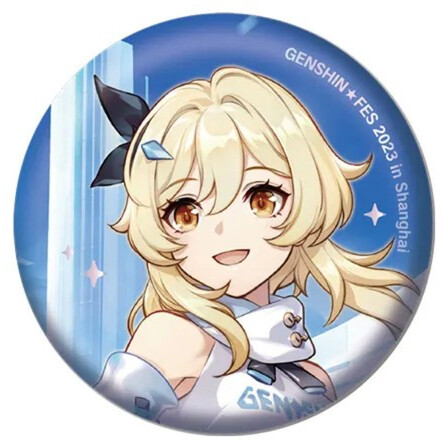 Значок miHoYo Genshin Impact Genshin Fes 2023 Traveler (Lumine)