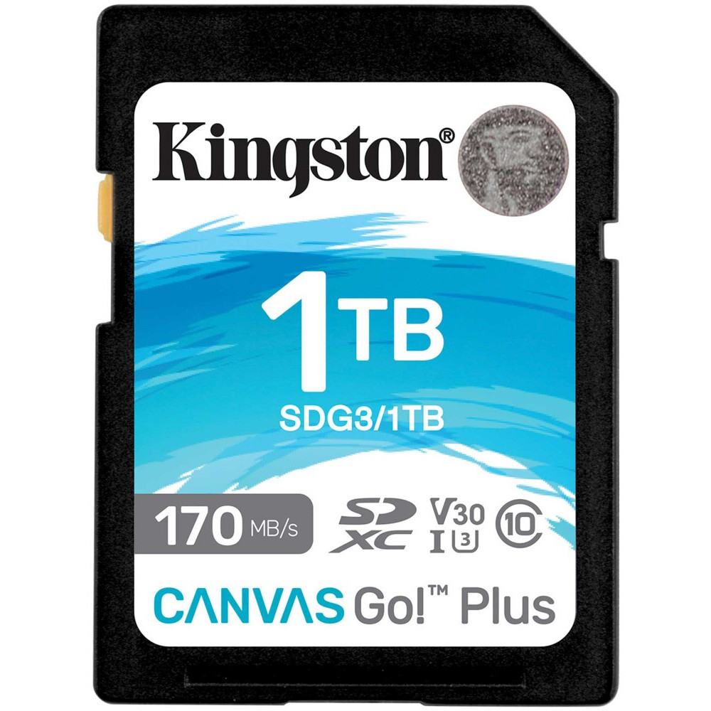 Карта памяти 1TB SD Kingston Canvas Go! Plus (SDG3/1TB)