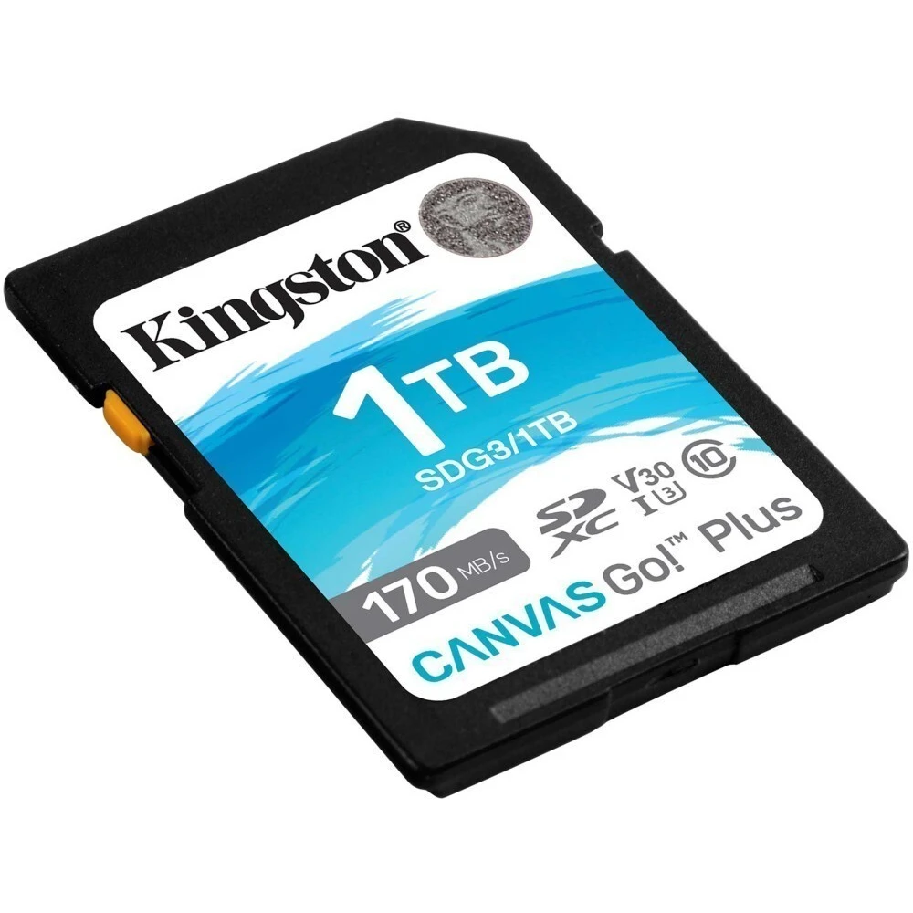 Карта памяти 1Tb SD Kingston Canvas Go! Plus (SDG3/1TB) - фото 2