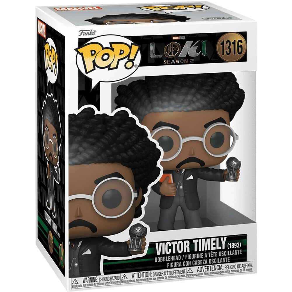 Фигурка Funko POP! Bobble Marvel Loki Season 2 Victor Timely - 77383 - фото 2