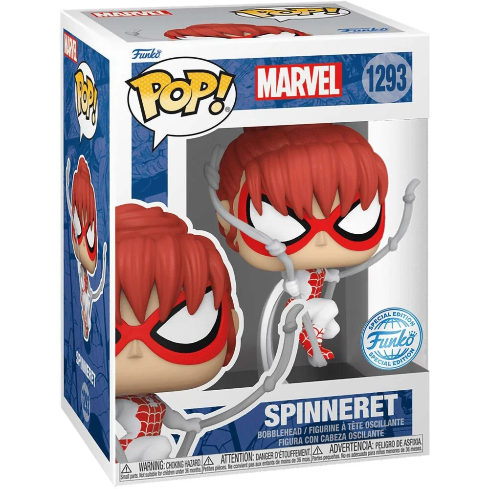 Фигурка Funko POP! Bobble Marvel Spider-Man Spinneret - 74527 - фото 2