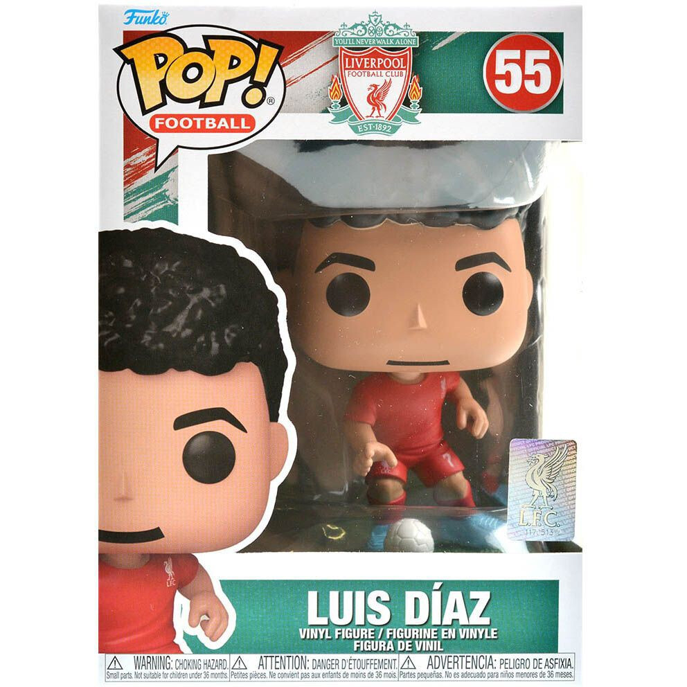 Фигурка Funko POP! Football Liverpool Luis Diaz - 73934 - фото 2