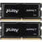 Оперативная память 32Gb DDR5 6000MHz Kingston Fury Impact SO-DIMM (KF560S38IBK2-32) (2x16Gb KIT)