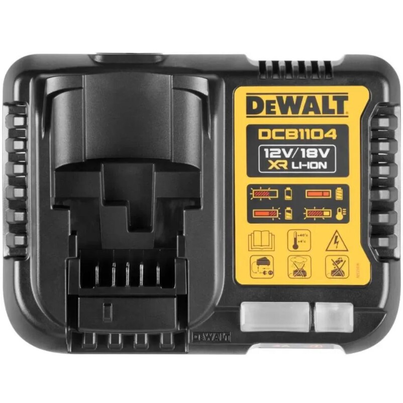 Зарядное устройство + АКБ DeWALT DCB1104P2 - фото 3