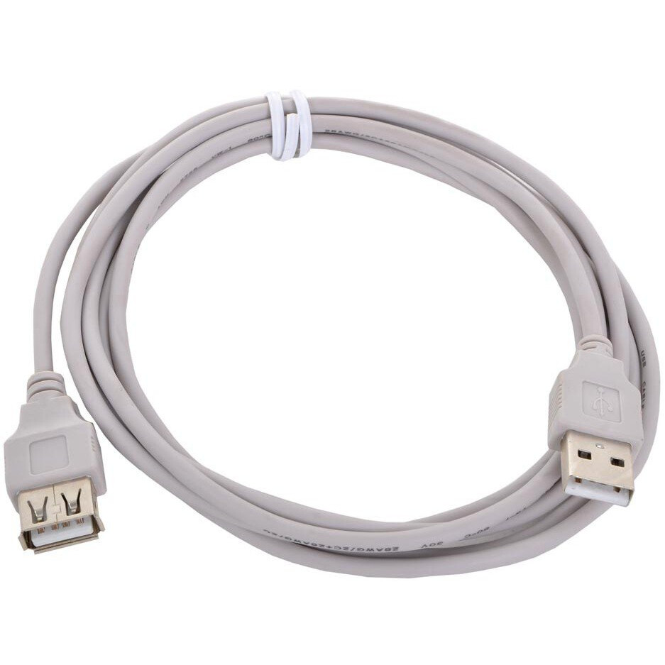 Кабель удлинительный USB A (M) - USB A (F), 1.8м, Gembird CC-USB2-AMAF-6