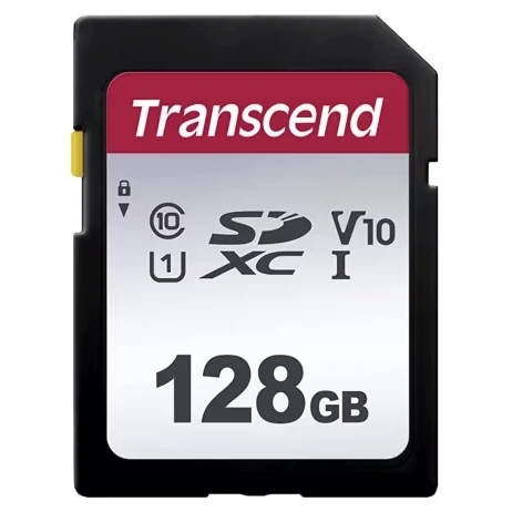 Карта памяти 128Gb SD Transcend 300S (TS128GSDC300S)